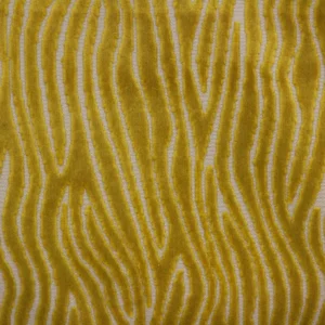 neutral striped velvet-chenille fabric from Clarke & Clarke