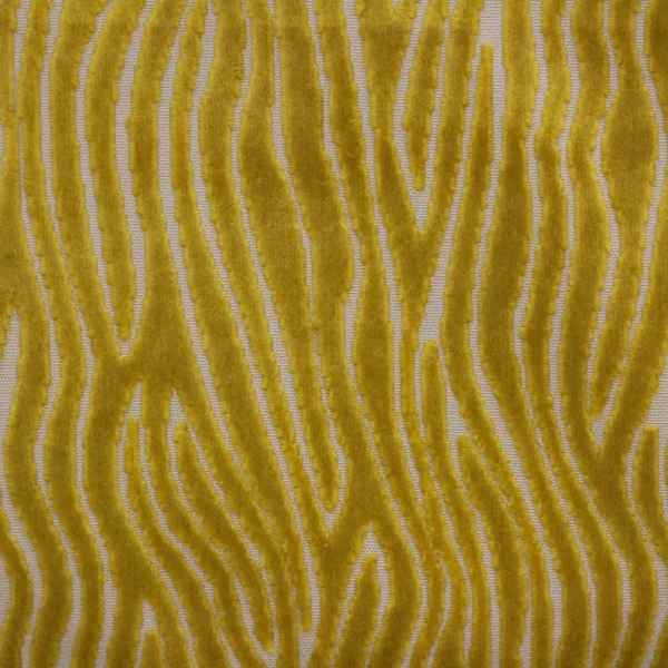 neutral striped velvet-chenille fabric from Clarke & Clarke
