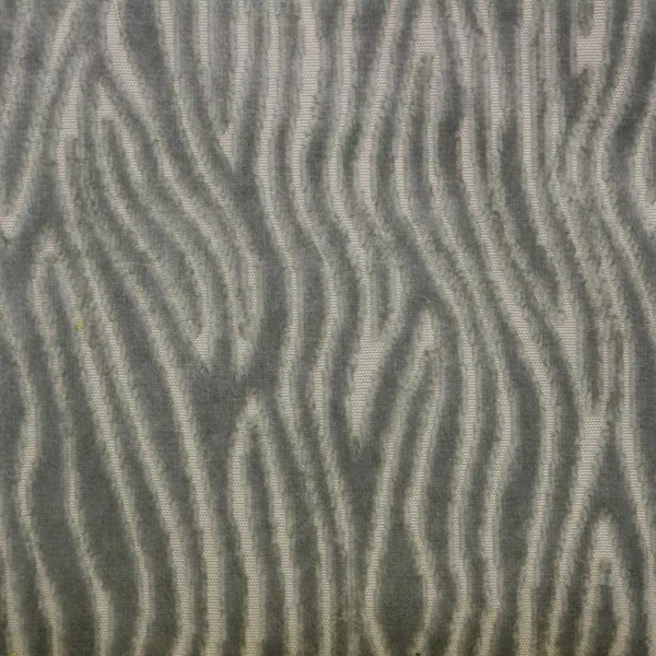 black-grey striped velvet-chenille fabric from Clarke & Clarke