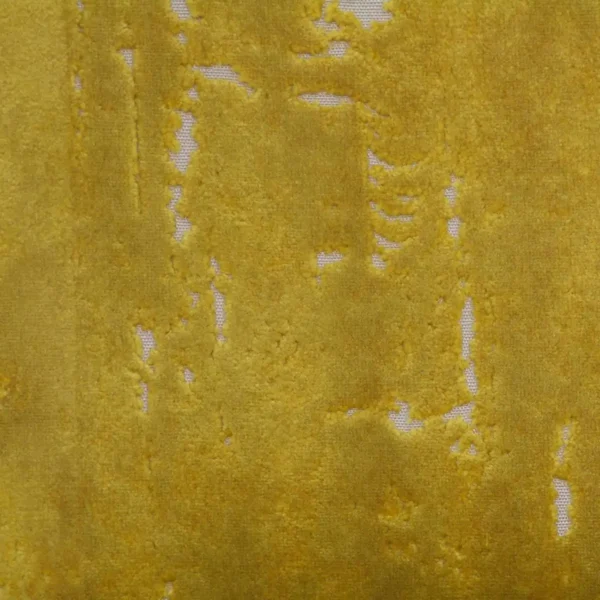 Aurora Fabric - Gold by neutral plain velvet-chenille fabric from Clarke & Clarke