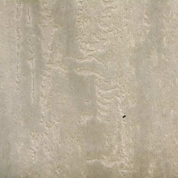 Aurora Fabric - Sand by neutral plain velvet-chenille fabric from Clarke & Clarke
