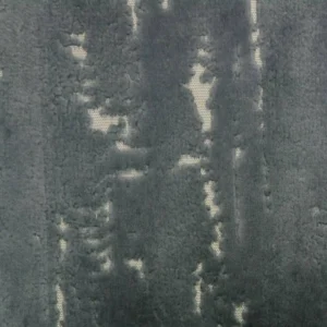 black-grey plain velvet-chenille fabric from Clarke & Clarke