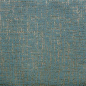 blue plain velvet-chenille fabric from Clarke & Clarke