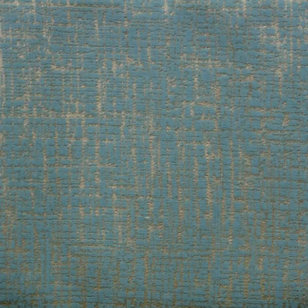 Patina Fabric - Aqua by blue plain velvet-chenille fabric from Clarke & Clarke