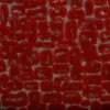 red spotted velvet-chenille fabric from Clarke & Clarke