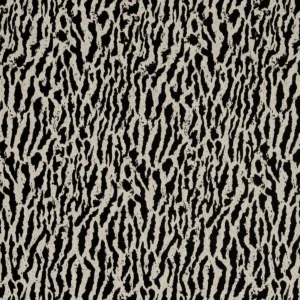 black-grey contemporary jacquard fabric from Clarke & Clarke