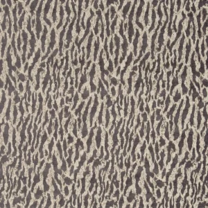 black-grey contemporary jacquard fabric from Clarke & Clarke