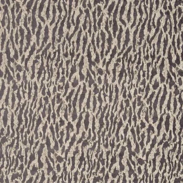 black-grey contemporary jacquard fabric from Clarke & Clarke