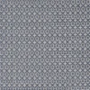 blue geometric jacquard fabric from Clarke & Clarke