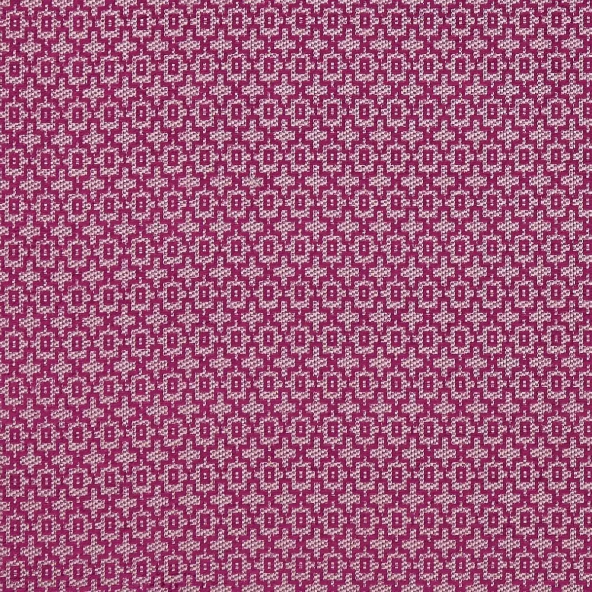 Mansour Fabric - Passion by yellow geometric jacquard fabric from Clarke & Clarke