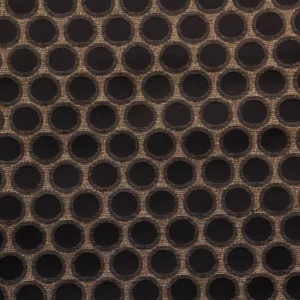 black-grey spotted jacquard fabric from Clarke & Clarke