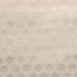 neutral spotted jacquard fabric from Clarke & Clarke