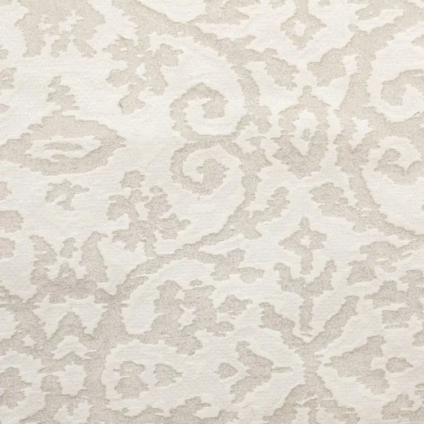 Imperiale Fabric - Ivory by white traditional misc fabric from Clarke & Clarke