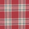 red checked woven fabric from Clarke & Clarke