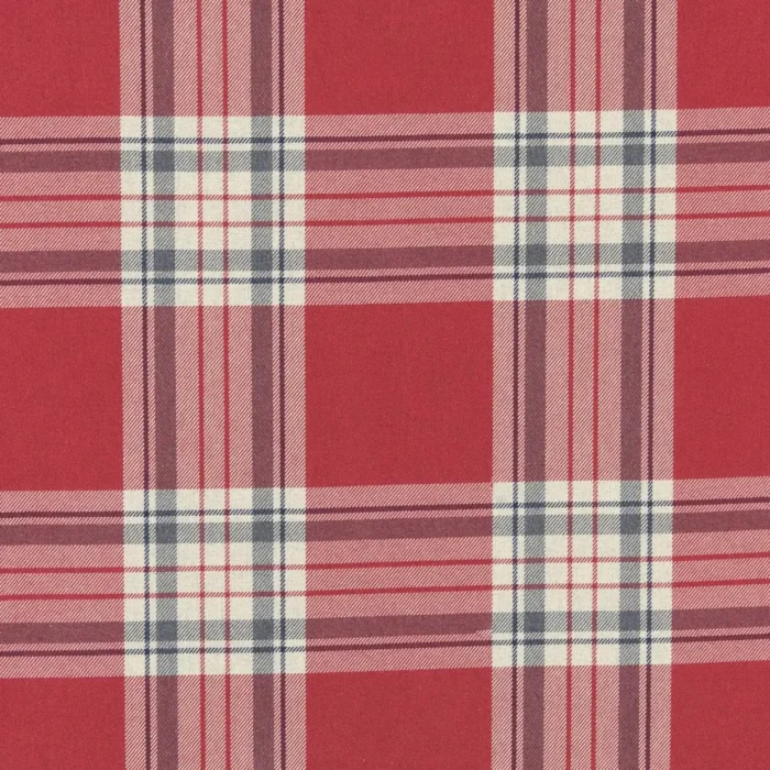 Glenmore Fabric - Red swatch