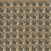 brown geometric woven fabric from Clarke & Clarke
