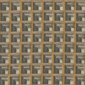 brown geometric woven fabric from Clarke & Clarke