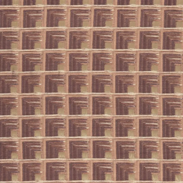 orange geometric woven fabric from Clarke & Clarke