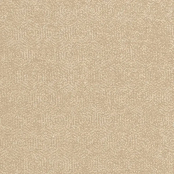 neutral geometric silk-satin fabric from Clarke & Clarke