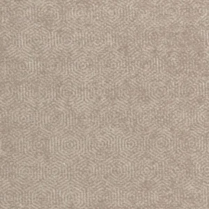 black-grey geometric silk-satin fabric from Clarke & Clarke