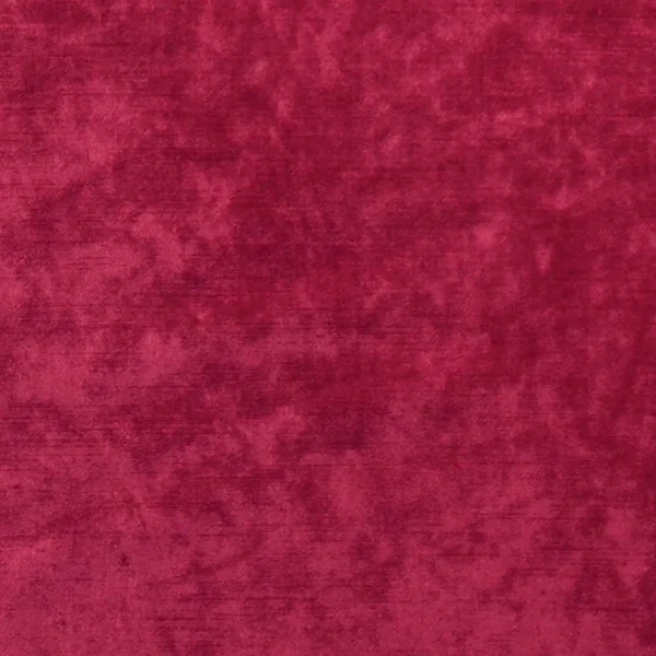 Allure Fabric - Claret by red plain velvet-chenille fabric from Clarke & Clarke