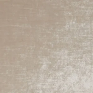 white plain velvet-chenille fabric from Clarke & Clarke