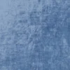 blue plain velvet-chenille fabric from Clarke & Clarke