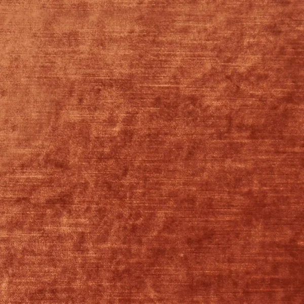 Allure Fabric - Spice by red plain velvet-chenille fabric from Clarke & Clarke