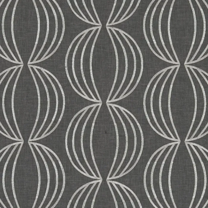 Carraway Fabric - Charcoal swatch
