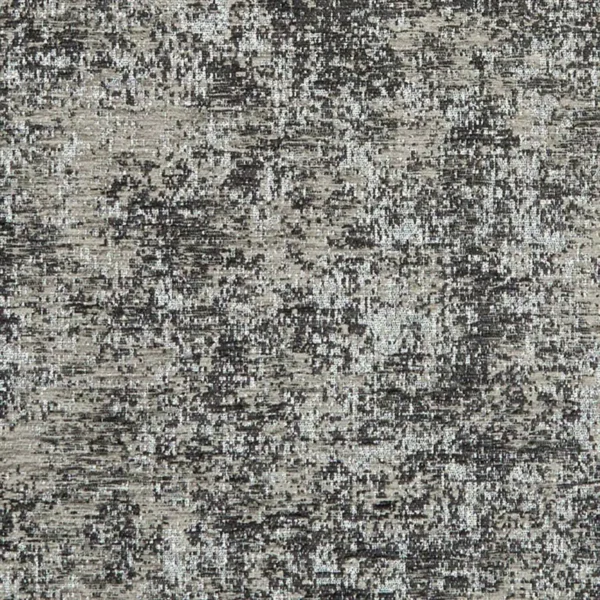 Shimmer Fabric - Charcoal by black-grey plain jacquard fabric from Clarke & Clarke