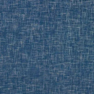 blue plain velvet-chenille fabric from Clarke & Clarke