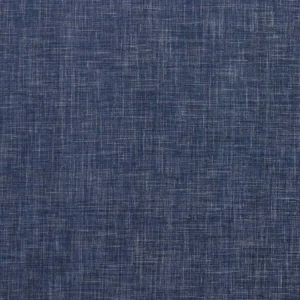 blue plain velvet-chenille fabric from Clarke & Clarke