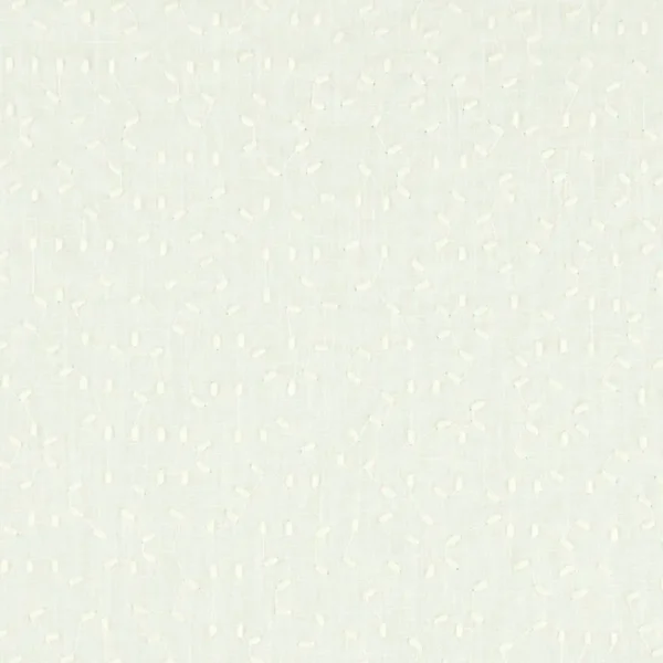 Bibury Fabric - Ivory by white spotted embroideried fabric from Clarke & Clarke