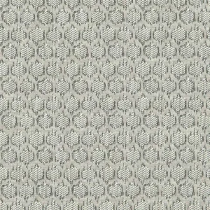black-grey geometric woven fabric from Clarke & Clarke