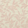 pink botanical woven fabric from Clarke & Clarke