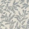 blue botanical woven fabric from Clarke & Clarke