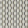 black-grey geometric velvet-chenille fabric from Clarke & Clarke