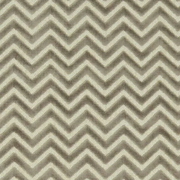 Prisma Fabric - Mocha by brown geometric velvet-chenille fabric from Clarke & Clarke