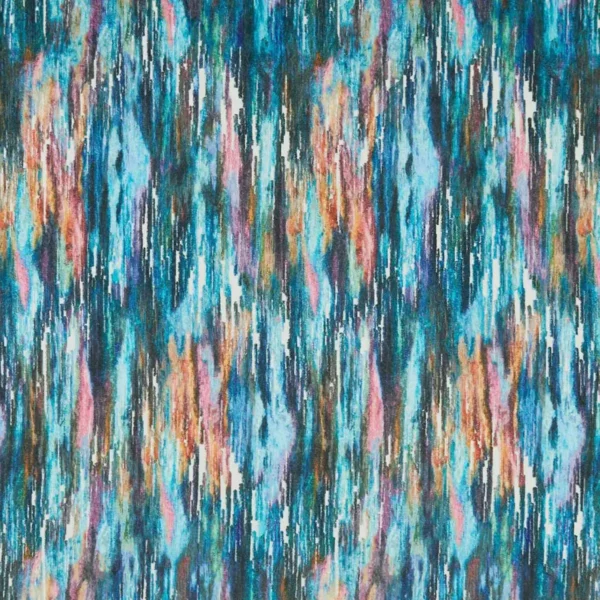 multicolour misc velvet-chenille fabric from Clarke & Clarke