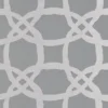 black-grey geometric jacquard fabric from Clarke & Clarke