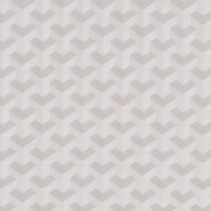 black-grey geometric jacquard fabric from Clarke & Clarke