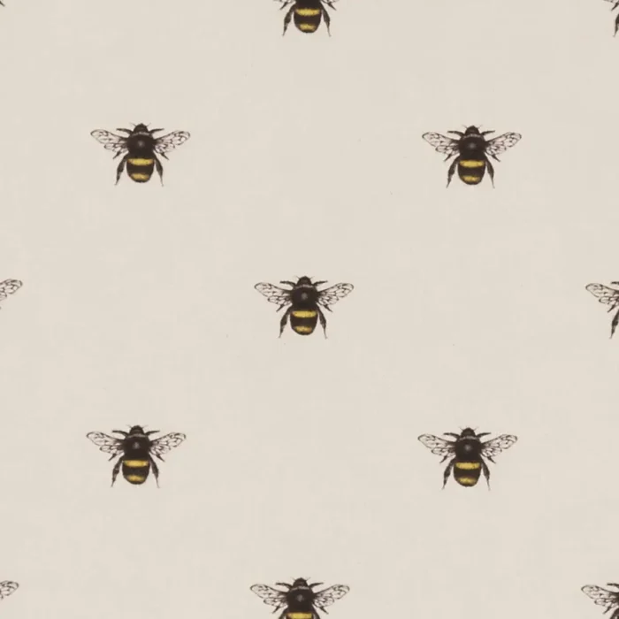 Abeja Fabric - Ivory swatch