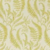 yellow botanical printed fabric from Clarke & Clarke