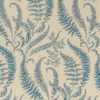 blue botanical printed fabric from Clarke & Clarke