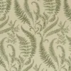 green botanical printed fabric from Clarke & Clarke