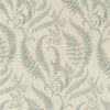 blue botanical printed fabric from Clarke & Clarke