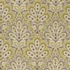 black-grey botanical printed fabric from Clarke & Clarke