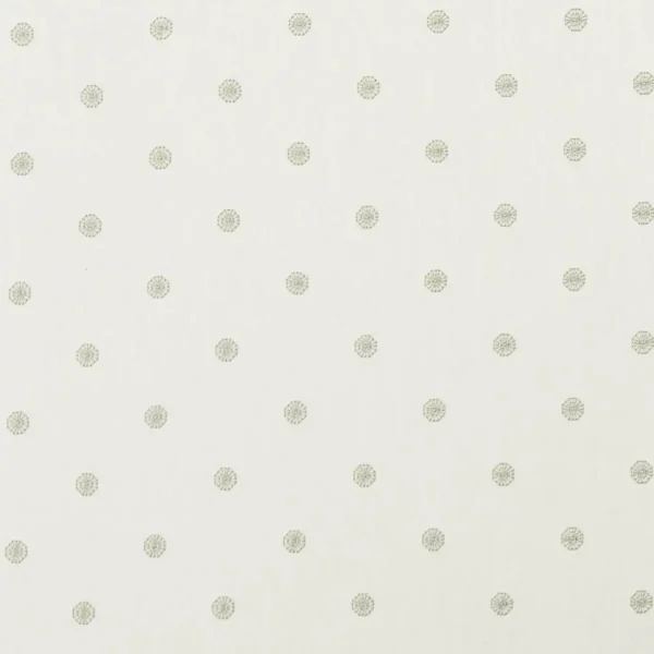 Esta Fabric - Champagne / Ivory by black-grey spotted embroideried fabric from Clarke & Clarke