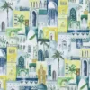 blue misc cotton fabric from Clarke & Clarke