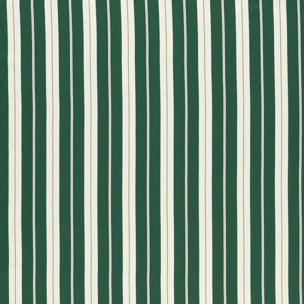 Belgravia Fabric - Navy / Rouge by blue striped cotton fabric from Clarke & Clarke